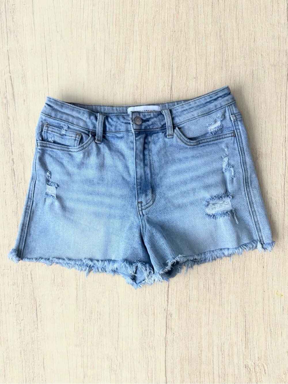 Women’s Distressed Denim Cutoff Shorts
